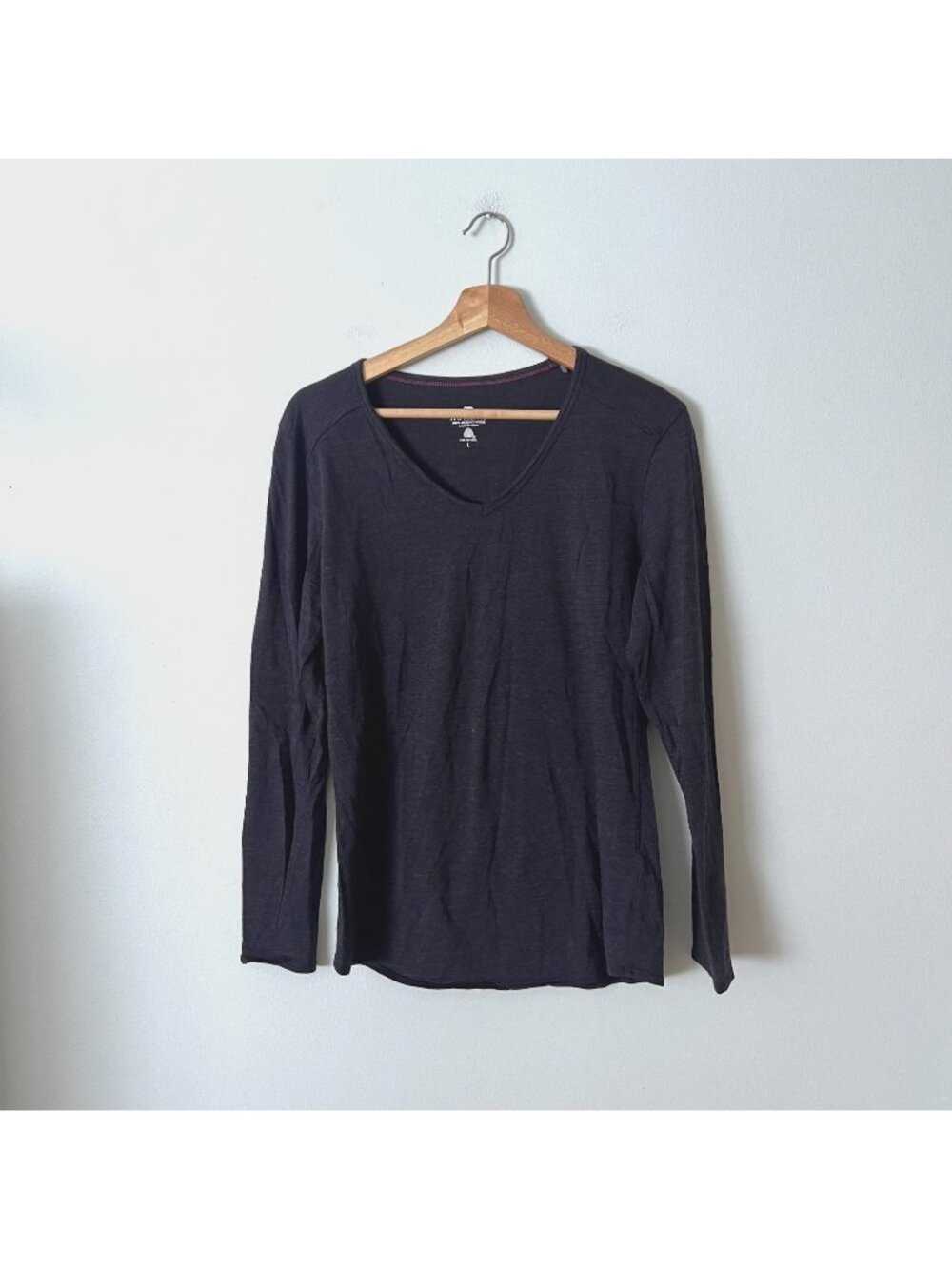 Seg'Ments Merino Wool Purple Long Sleeve Baselayer Top Women's Size Large